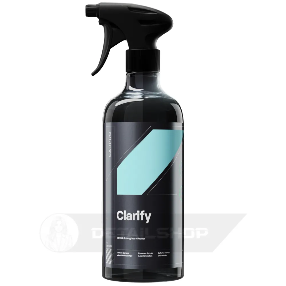 CARPRO Clarify glass cleaner 1000 ml - чрезвычайно эффективное средство для очищения стекол, без разводов