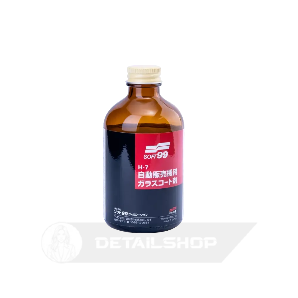 SOFT99 H-7 Glass Coat 200 ml - кварцове покриття для дзеркального блиску та довготривалого захисту