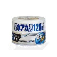 SOFT99 Coating & Cleaning Wax White & Pearl 230г — синтетичний очищувальний віск для автомобілів білого та перламутрового кольорів