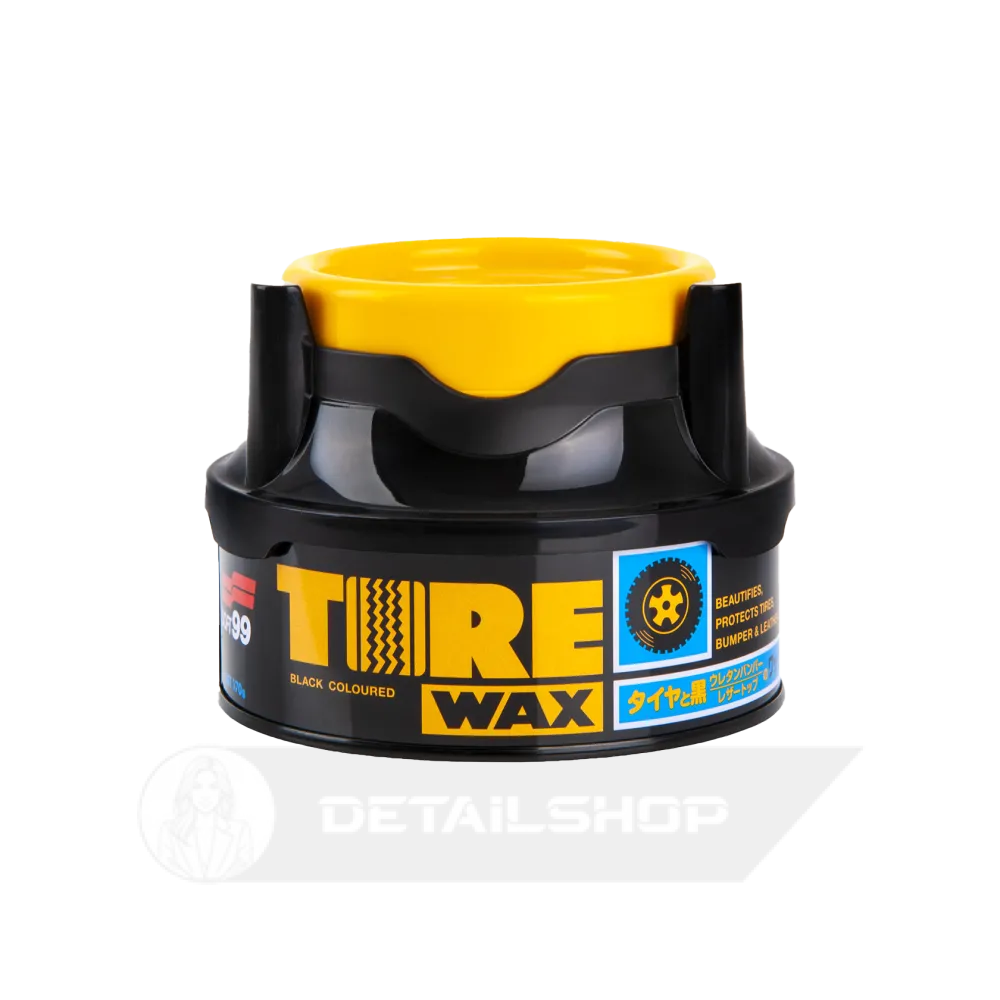 SOFT99 Tire Black Wax 170г - чернение для шин,восковой тип покрытия