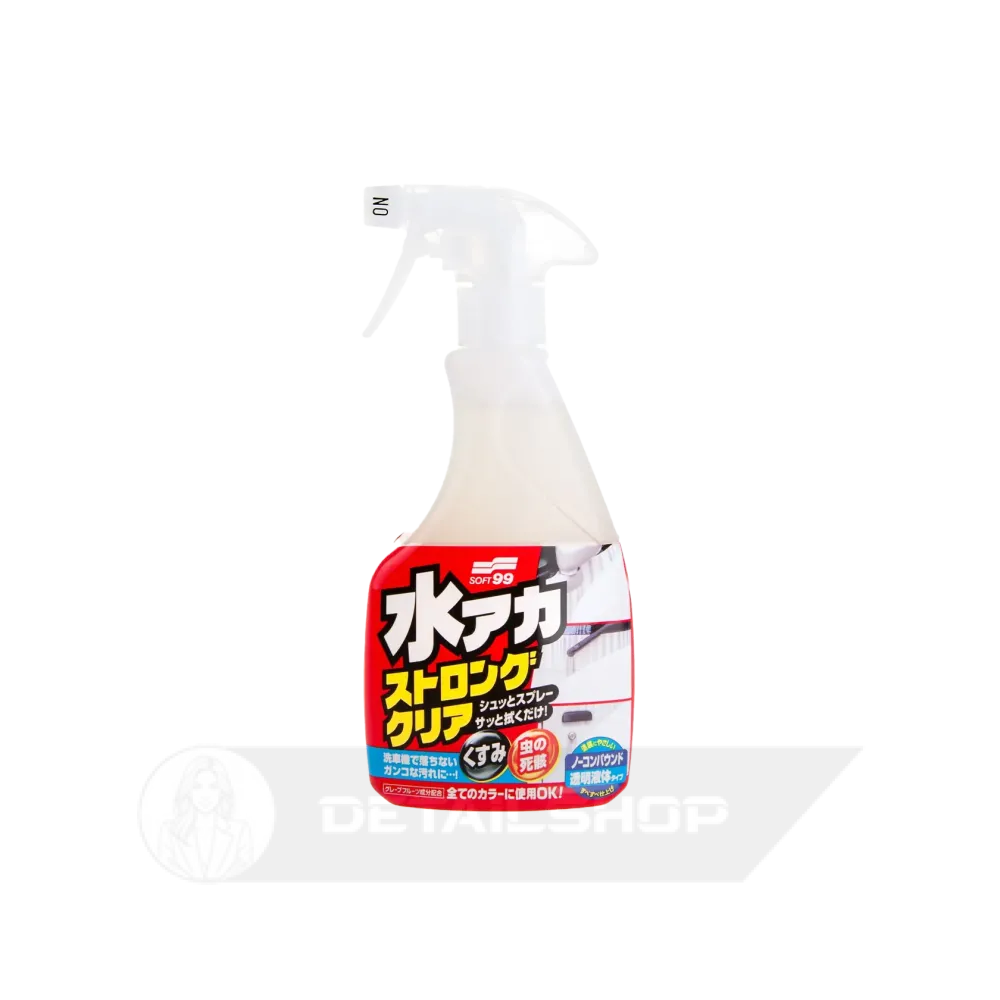 SOFT99 Stain Cleaner Strong Type 500мл — потужний неабразивний очищувач для видалення складних забруднень