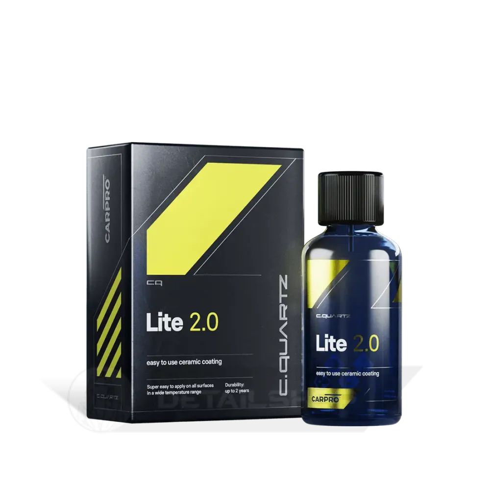 CARPRO CQuartz Lite 2.0 100 ml - легкое в нанесение керамическое покрытие для ЛКП и полиуретановых плёнок, 24 мес