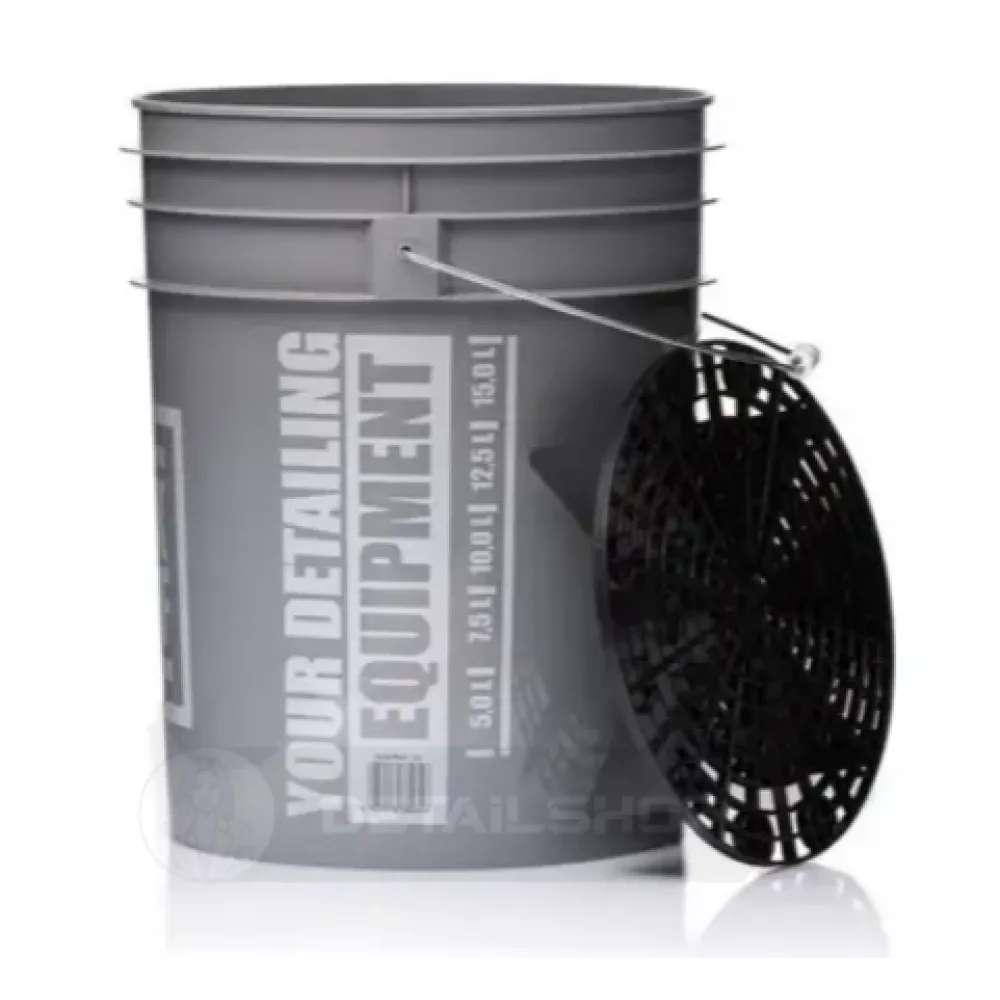 Ведро с грязеуловителем Work Stuff Detailing Bucket Yellow & Separator Для мойки автомобиля