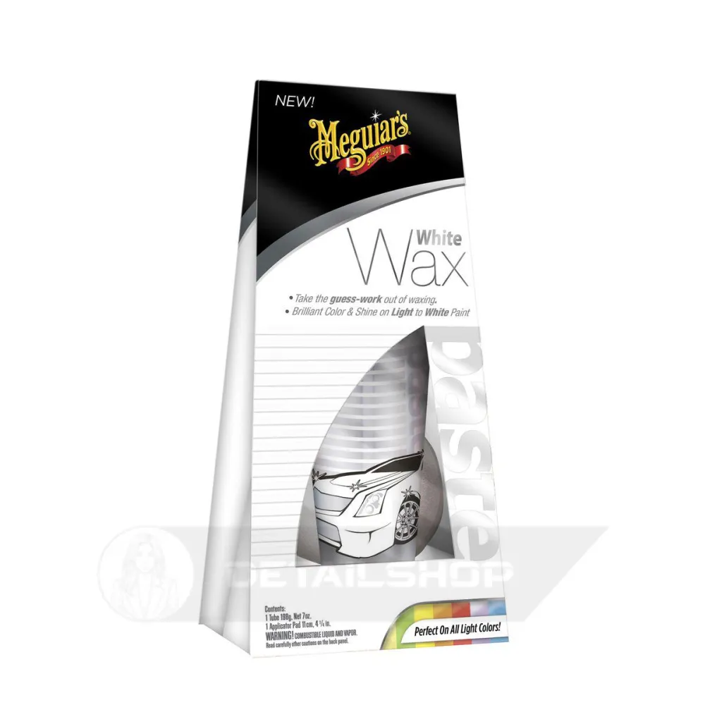 Воск для белых автомобилей - Meguiars White Wax 198 г. (G6107)