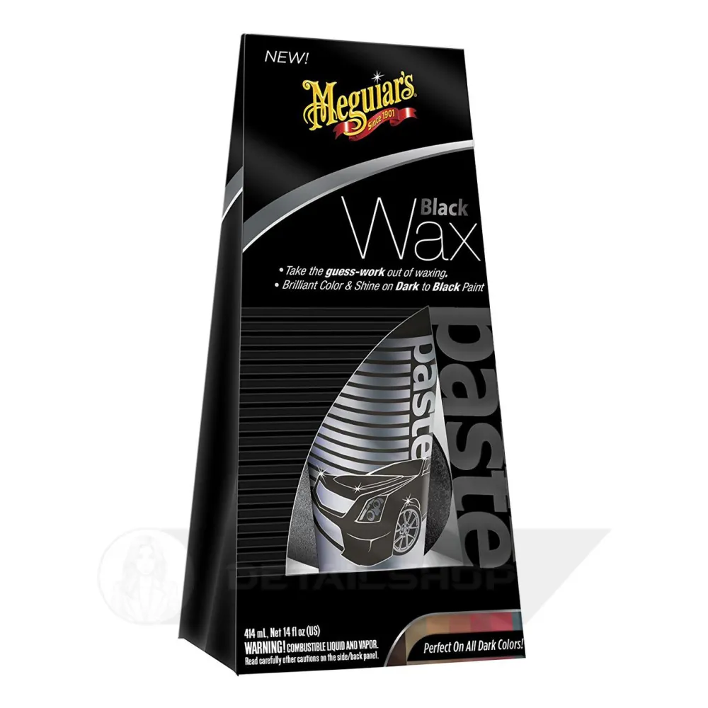 Воск для черных автомобилей - Meguiars Black Wax 198 г. (G6207)