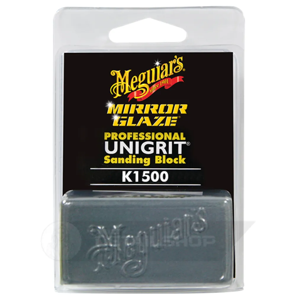 Шлифовальный блок - Meguiars Mirror Glaze Professional Unigrit Sanding Block (K1500)
