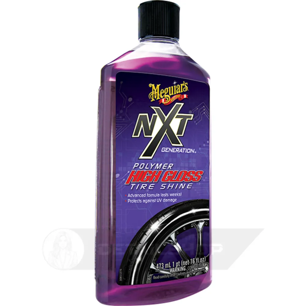 Полимерный гель для чернения шин - Meguiars NXT Polymer High Gloss Tire Dressing 473 мл. (G30416)