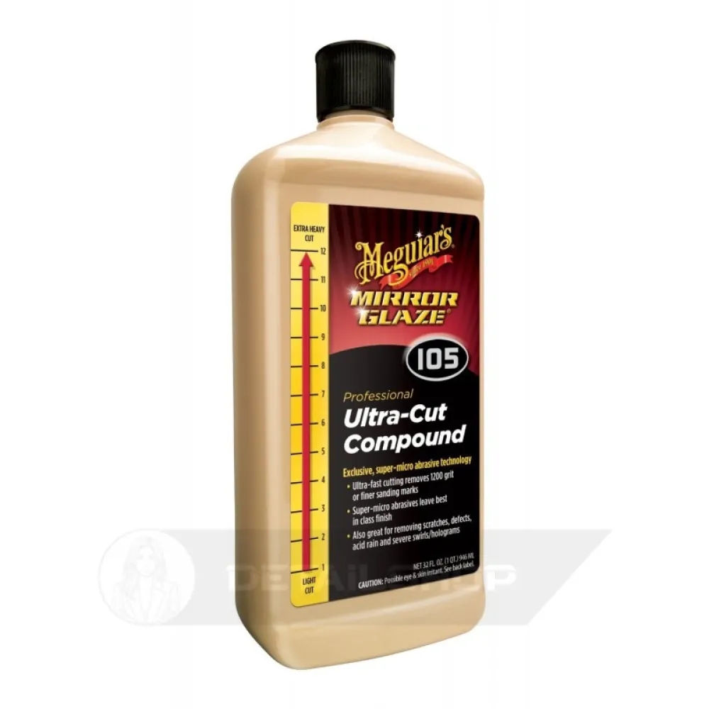 Meguiars Ultra-Cut Compound - полировальная паста ультра, 946 мл
