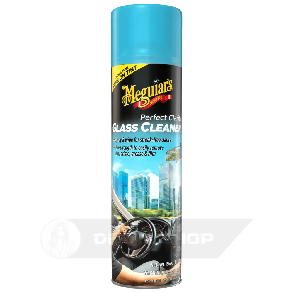 Meguiars Perfect Clarity Glass Cleaner Aero - очищувач для скла у аерозольному вигляді, 539 г