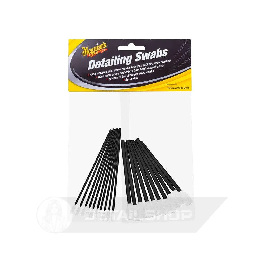 Детейлинг тампоны - Meguiars Detailing Swabs 20 шт. (G301)