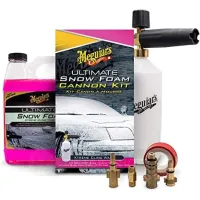 Meguiars Gold Calss Snow Foam Cannon Kit - комплект пенной насадки и шампуня, 946 мл.