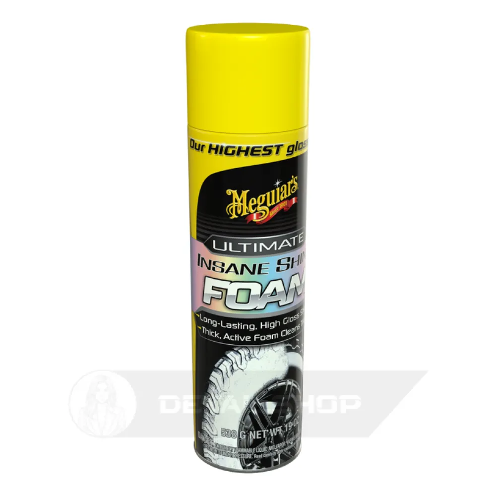 Meguiars Ultimate Insane Shine Foam - піна для догляду та блиску шин, 538 г