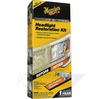 Набор для абразивного восстановления и защиты фар - Meguiars Heavy Duty Headlight Restoration Kit (G2980)