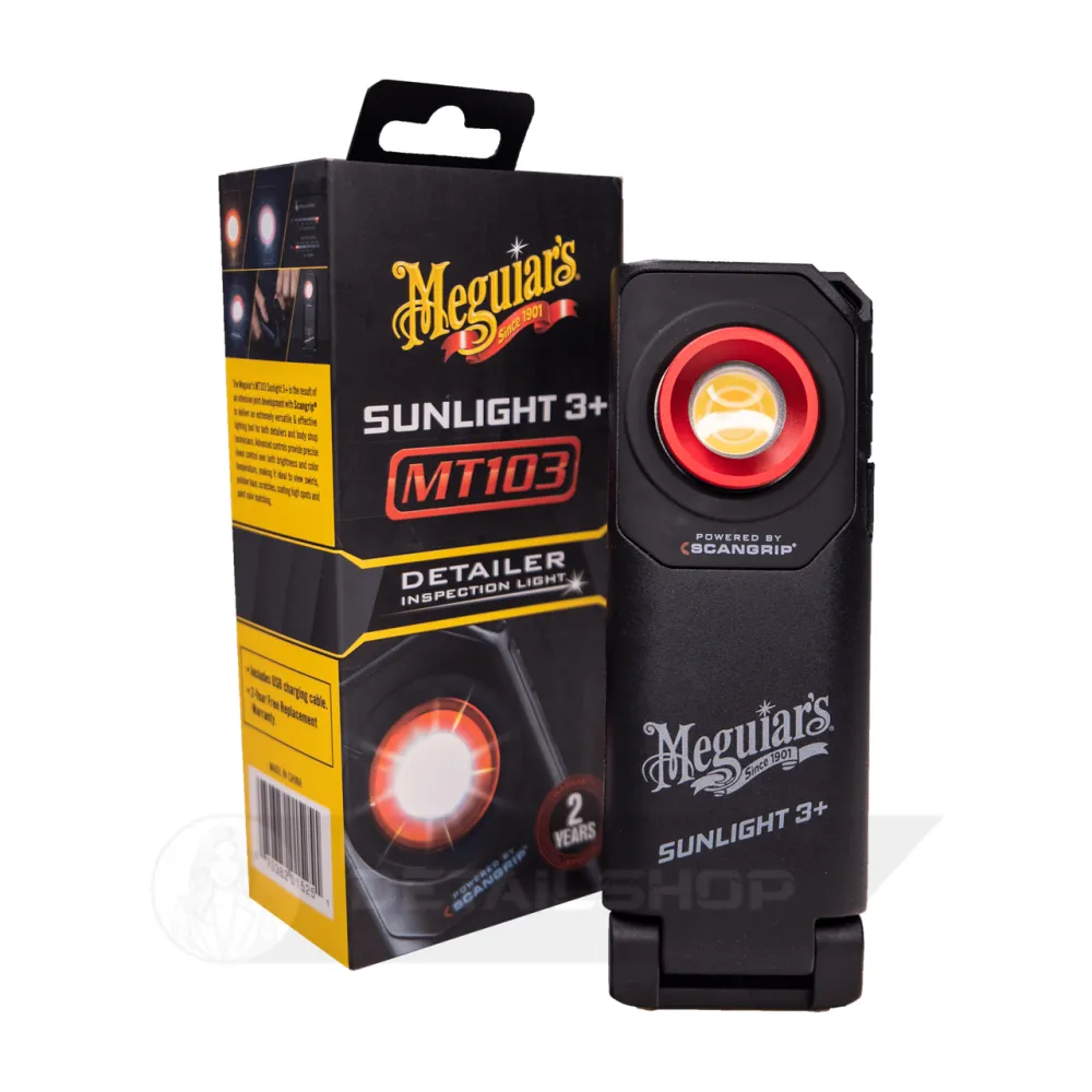 Инспекционная ручная лампа - Meguiars Sunlight 3+ (MT103)