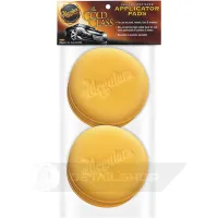 Набор аппликаторов поролоновых - Meguiars Gold Class Foam Applicator Pads 4 шт. желтый (W0004)