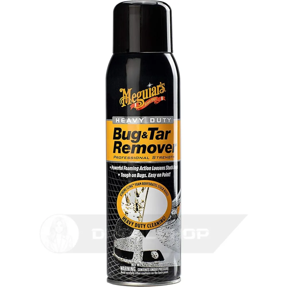Meguiars Heavy Duty Bug & Tar Remover Пенный очиститель кузова от насекомых и смол 425 г