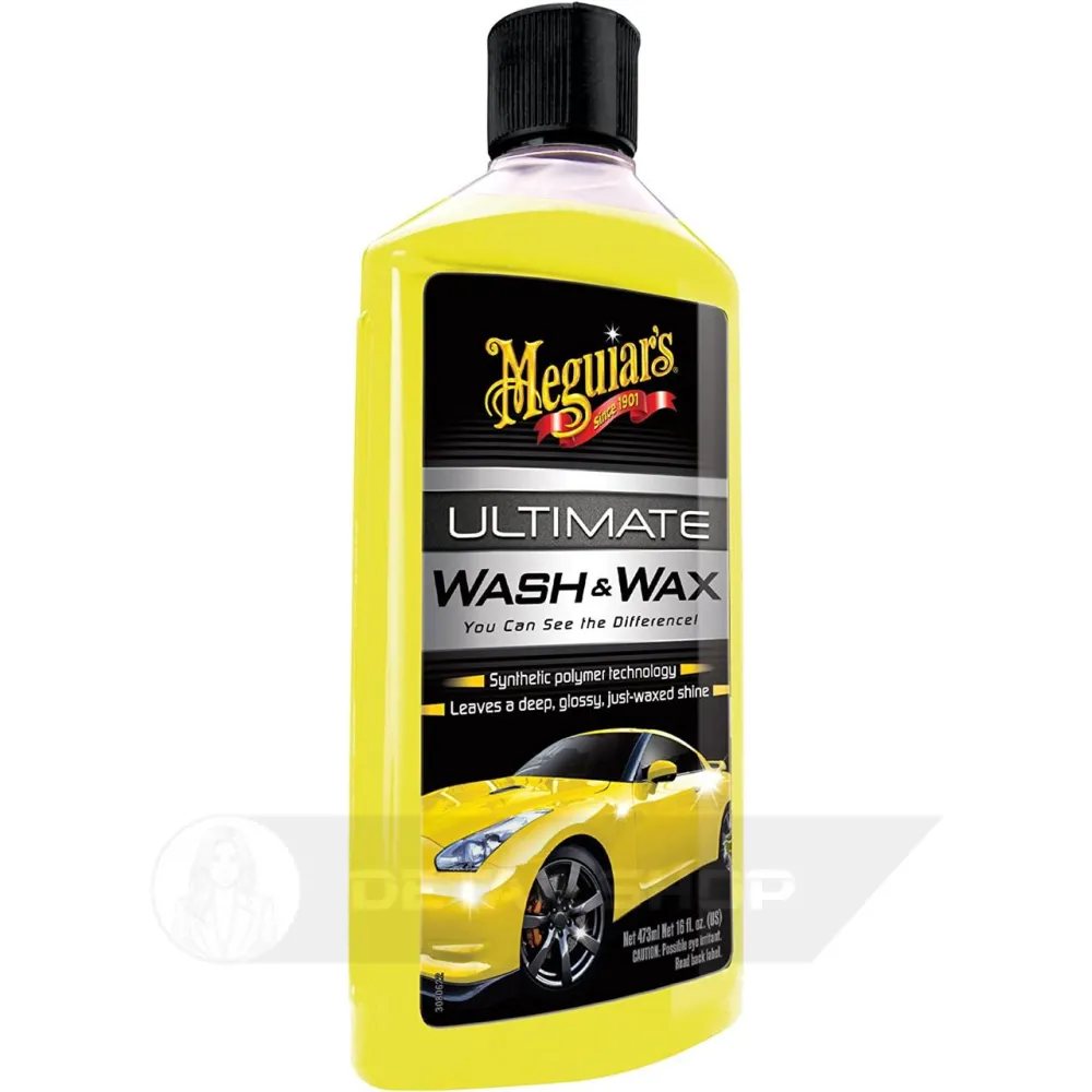 Meguiars Ultimate Wash & Wax - автомобільний шампунь з воском, 473 мл