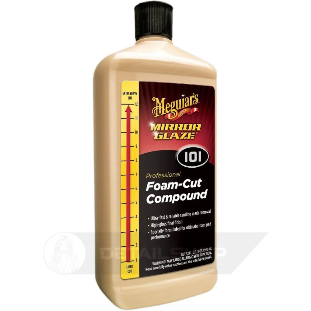 Полировальная паста для твердых лаков - Meguiars Foam-Cut Compound 946 мл. (M10132EU)