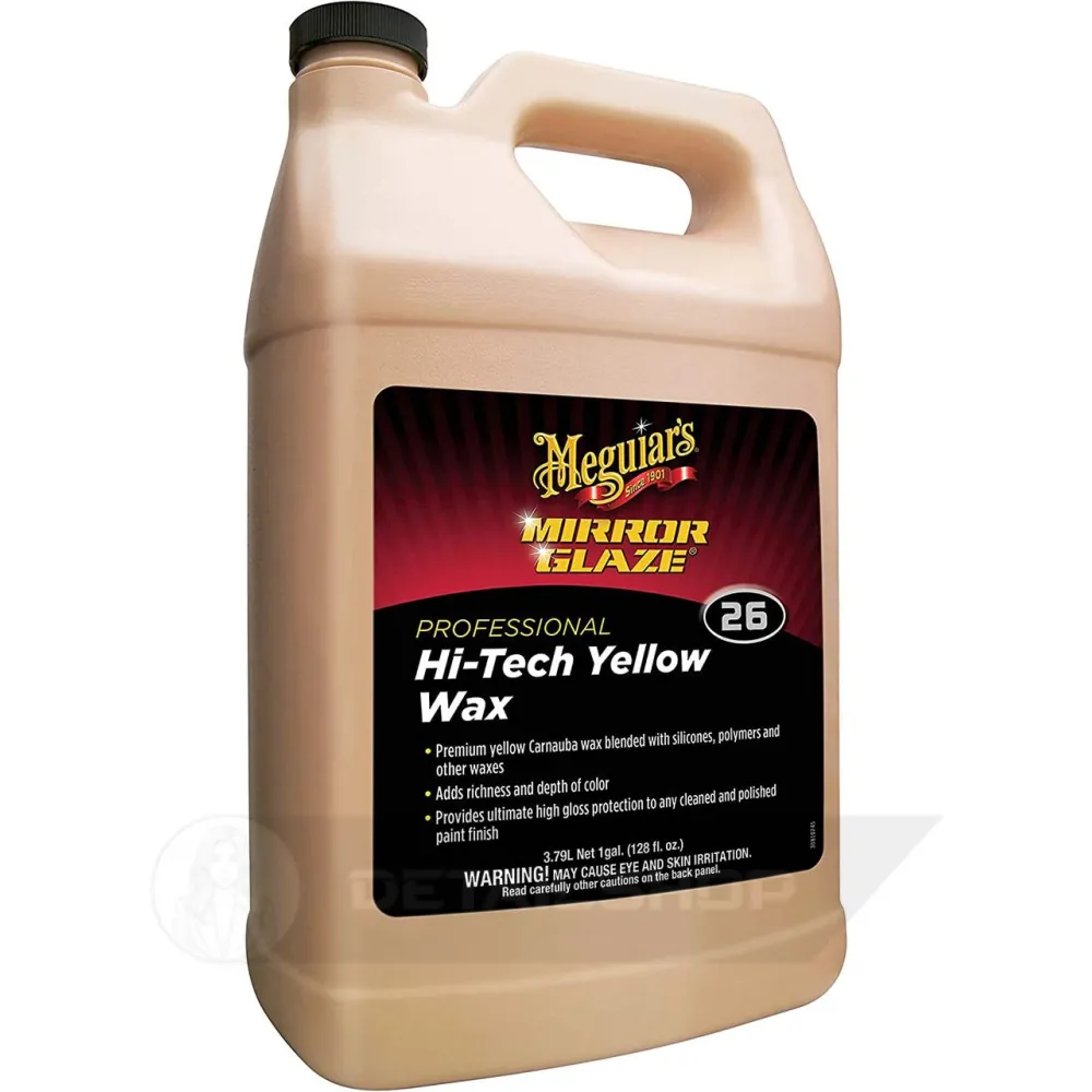 Натуральный желтый воск - Meguiars Professional Hi-Tech Yellow Wax 3,79 л. (M2601)