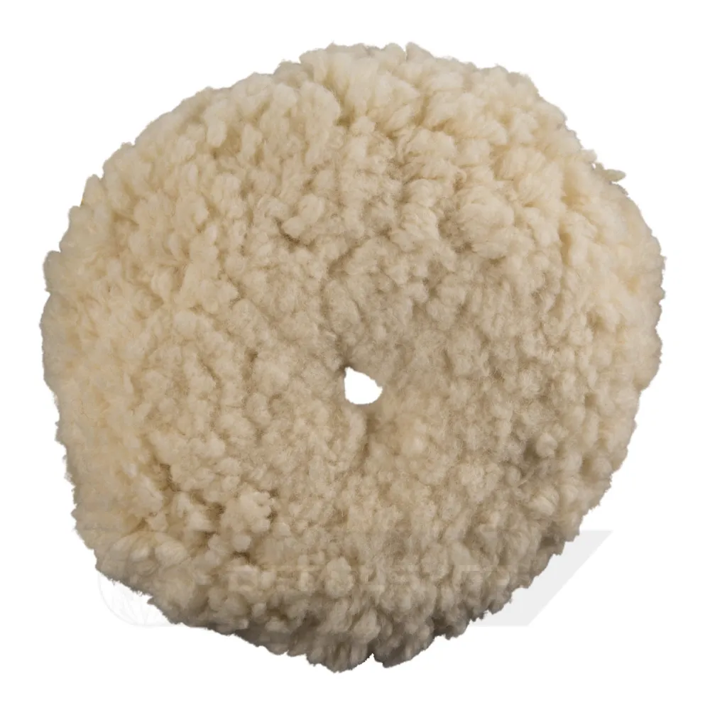 Полировальный круг шерстяной - Meguiars Rotary Wool Pad 8〞 203 мм. белый (WRWC8)