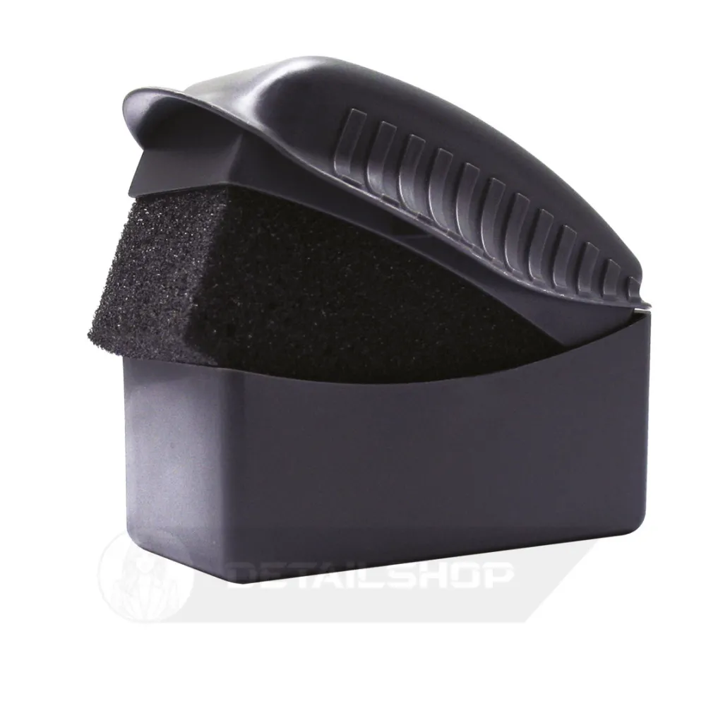 Аппликатор с держателем для чернения резины и пластика - Meguiars Tyre Dressing Applicator Pad черный (X3090)