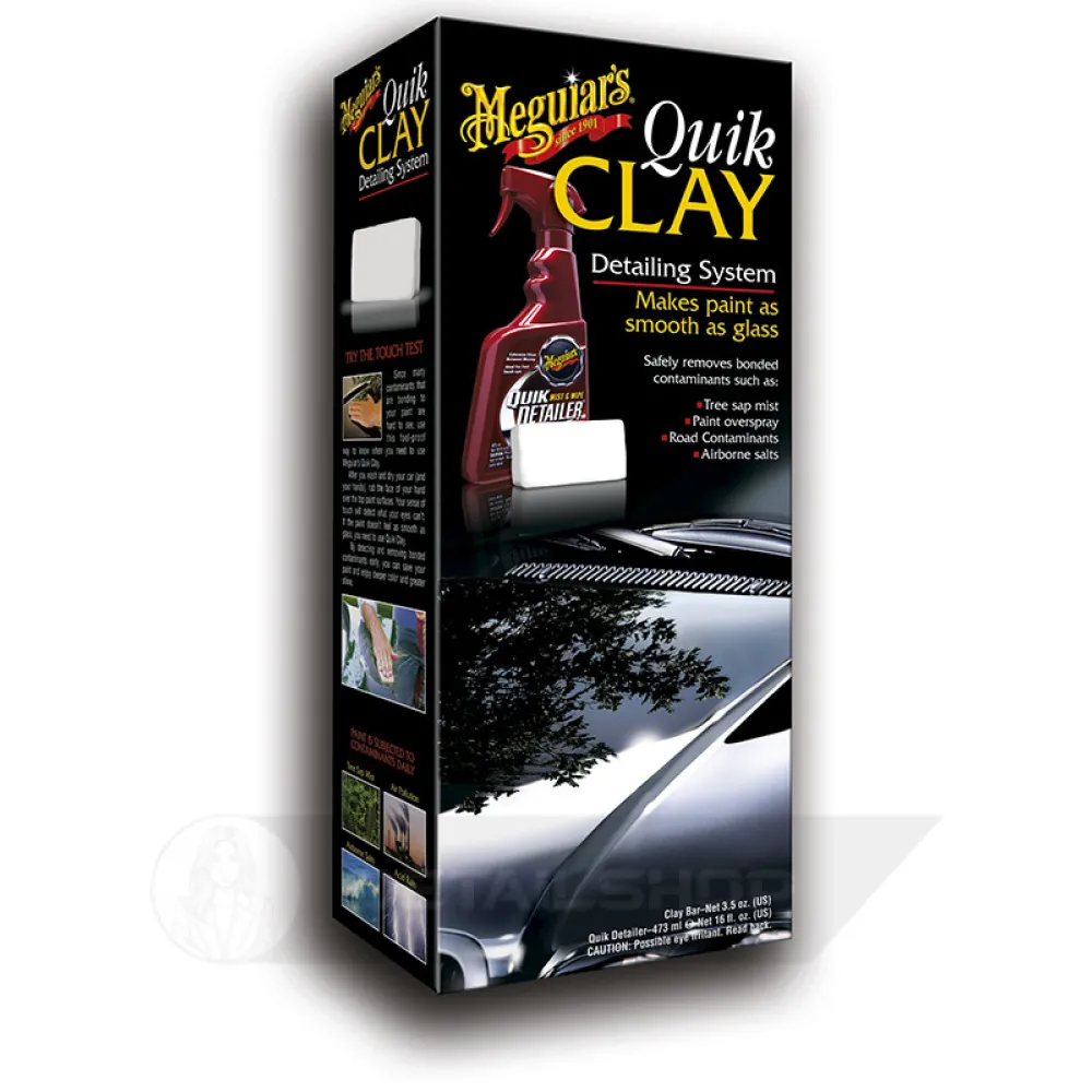 Meguiars G1116 Quik Clay Detailing System Starter Kit Набор для подготовки поверхности кузова