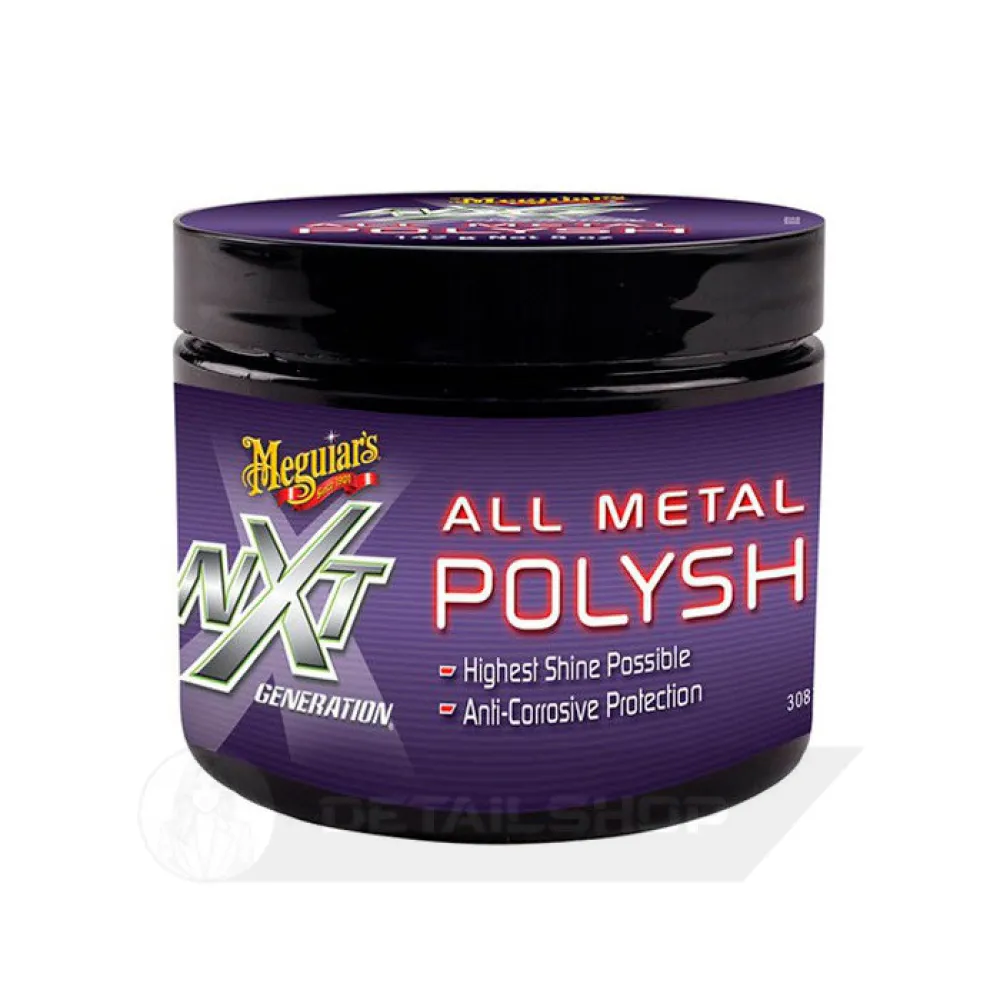 Meguiars NXT Generation All Metal Polish Очисник-поліроль для металу 148 мл