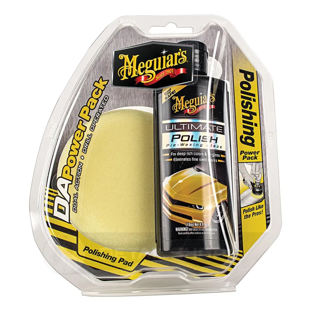 Набор для полировки кузова - Meguiars DA Polishing Power Pack (G3502INT)