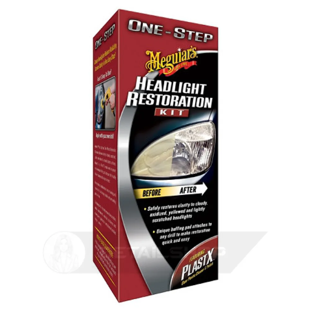 Meguiars One-Step Headlight Restoration Plus Kit Набір для відновлення фар