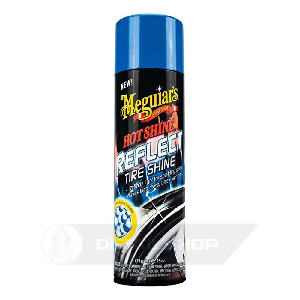 Спрей с блестками для шин - Meguiars Hot Shine Reflect Tire Shine 425 г. (G18715)