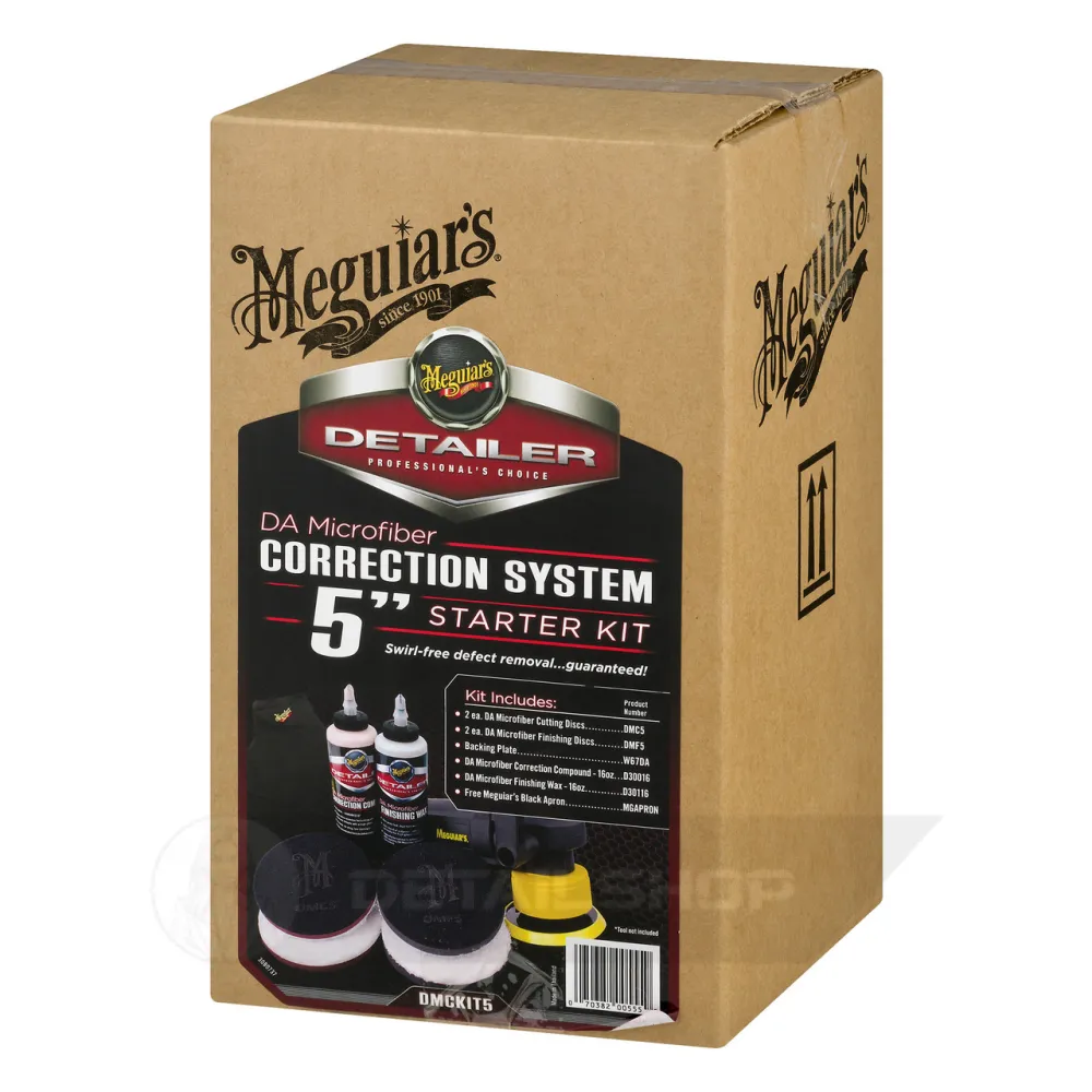 Набор для коррекционной полировки - Meguiars DA Microfiber Correction System 5〞 Starter Kit (DMCKIT5)