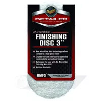 Полировальный круг микрофибровый финишный 2шт. - Meguiars DA Microfiber Finishing Disc 3〞 86 мм. белый (DMF3)