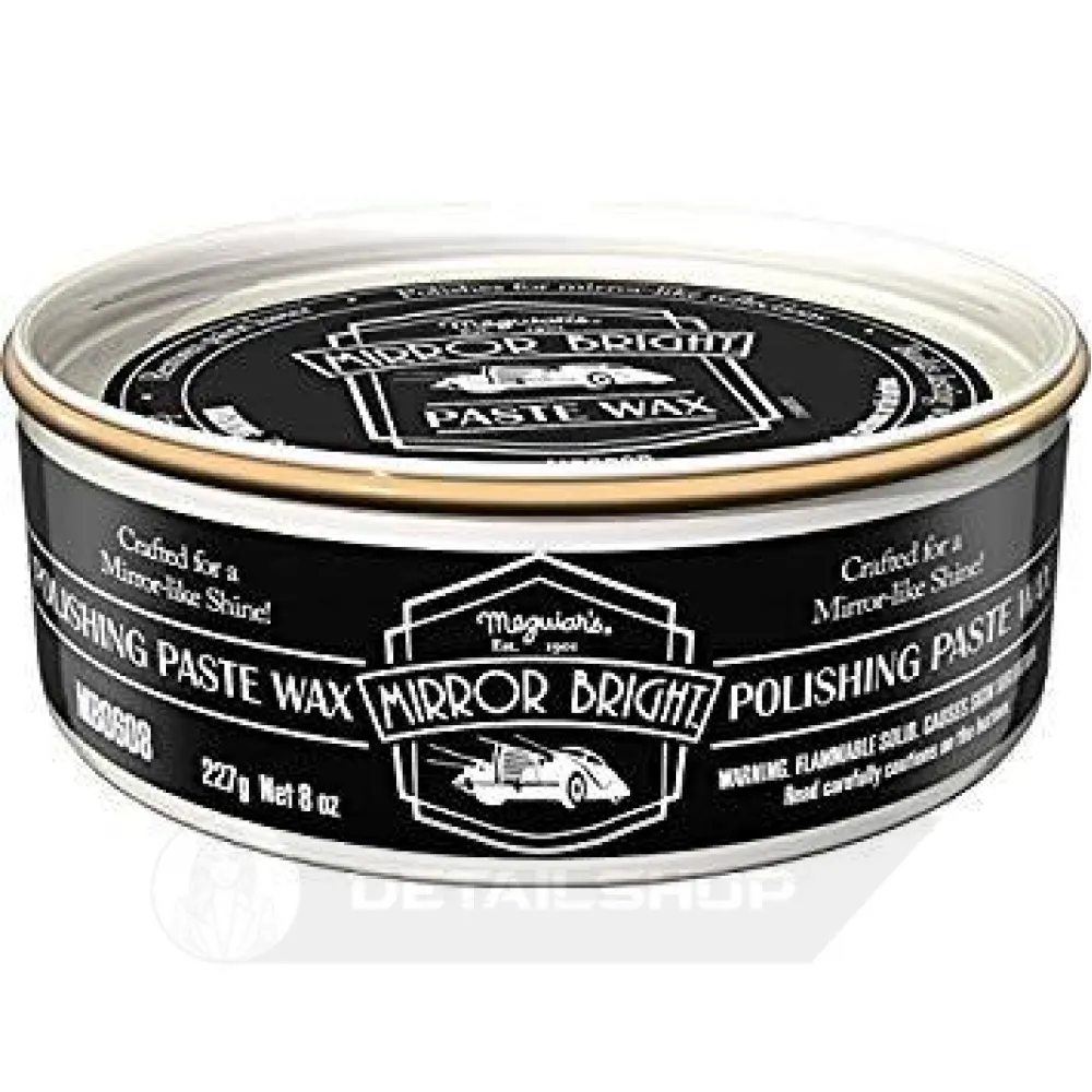 Полирующий твердый воск - Meguiars Mirror Bright™ Polishing Paste Wax 227 г. (MB0608EU)