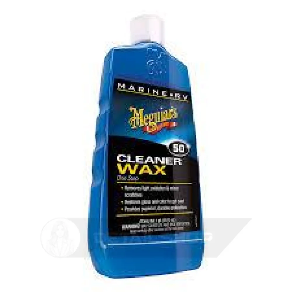 Одношаговый очищающий воск для лодок - Meguiars Marine/RV One Step Cleaner Wax Liquid 473 мл. (M5016)