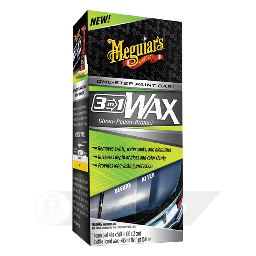 Meguiars Wax 3-in-1 - віск 3 в 1, 473 мл