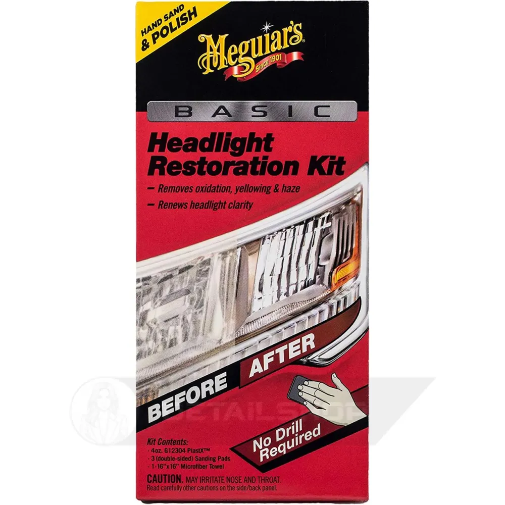 Meguiars Basic Headlight Restoration Kit - базовий набір для відновлення фар