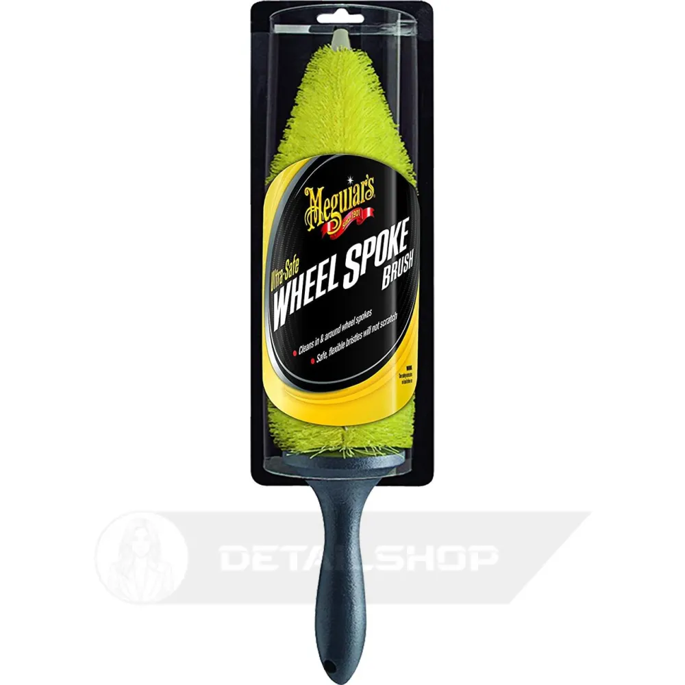 Meguiars Ultra-Safe Wheel Brush жовтий - Щітка для мийки внутрішньої сторони дисків