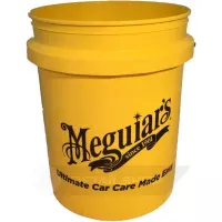 Ведро пластиковое для мойки авто - Meguiars Yellow Bucket 19 л. желтый (RG203)