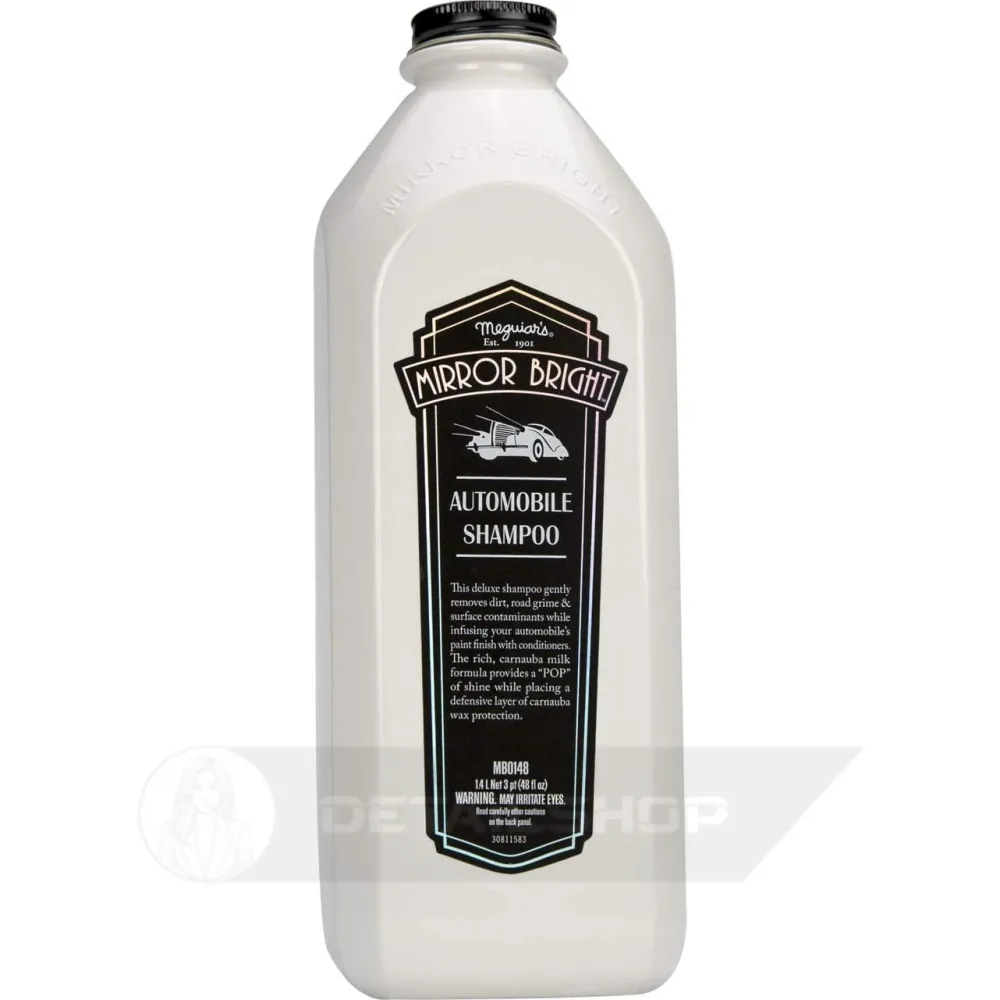 Автомобильный шампунь с воском - Meguiars Mirror Bright™ Automobile Shampoo 1,4 л. (MB0148EU)