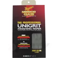 Водостойкая абразивная бумага - Meguiars Unigrit Finishing Papers 14х23 см. P2000 1 шт. (S2025)