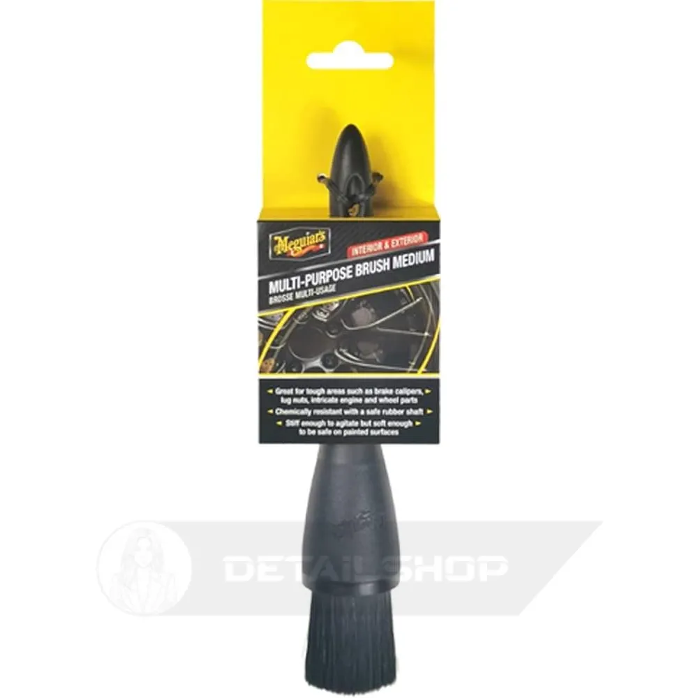 Щетка универсальная средняя - Meguiars Multi-Purpose Brush Medium 20 см. черный (X210500EU)