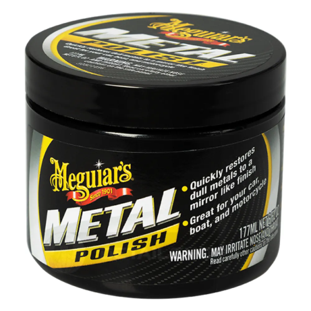 Полироль для металла - Meguiars Metal Polish 170 г. (G211606)
