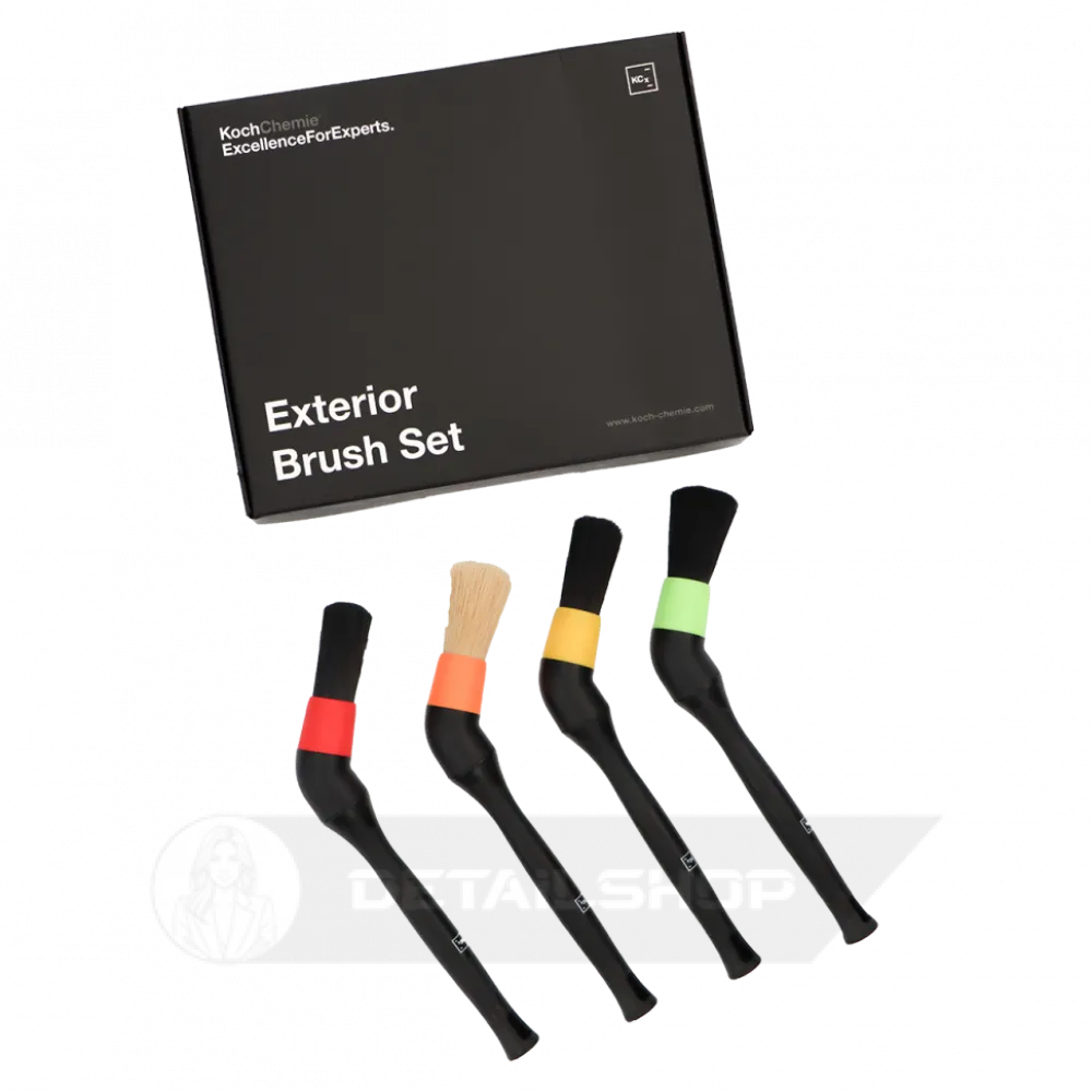 Koch Chemie Набор щеток для ухода за автомобилем 4 шт Exterior Brush Set
