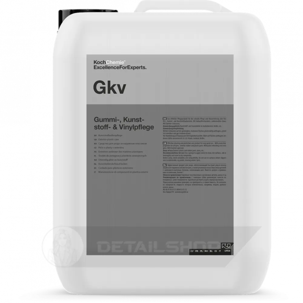 Koch Chemie Gummi & Kunststoff очищувач, матовий консервант гуми, пластика 20 л