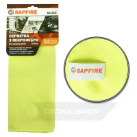 Серветки з мікрофібри для делікатних речей 35х40 см жовта SA-215 SAPFIRE Delicate (002890)