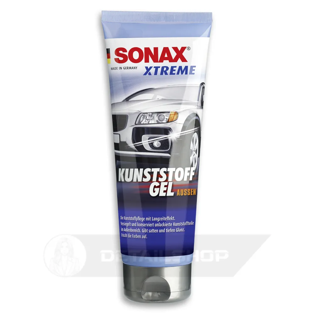 Гель для захисту та відновлення пластику та гуми 250 мл SONAX XTREME Kunststoffgel Außen NanoPro (210141)