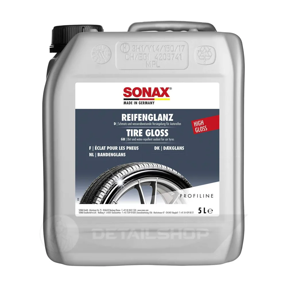 Засіб по догляду за шинами з глянцевим ефектом 5 л SONAX PROFILINE Reifenglanz (235500)