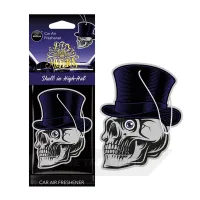 Автомобільний ароматизатор Aroma Car Dia De Los Muertos - Skull in a High Hat (103804)