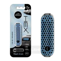 Автомобільний ароматизатор Aroma Car HEX - Fresh Linen (104474)