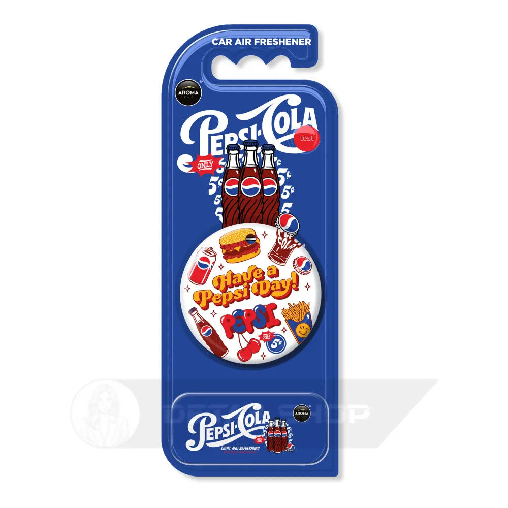 Автомобільний ароматизатор Aroma Car PEPSI Polymer FastFood (11590)